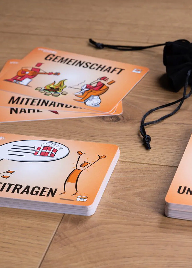 Illustrierte Bedürfniskarten Sets