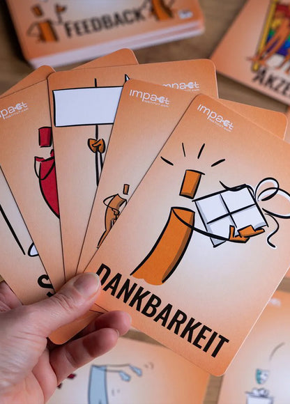 Illustrierte Bedürfniskarten Sets