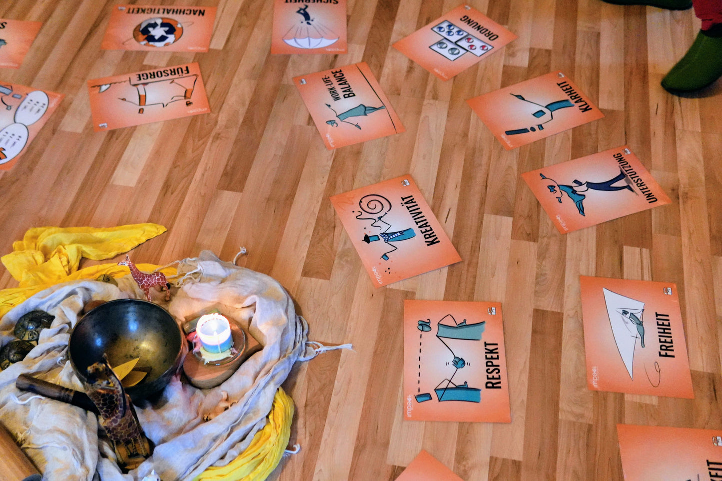 Illustrierte Bedürfniskarten Sets