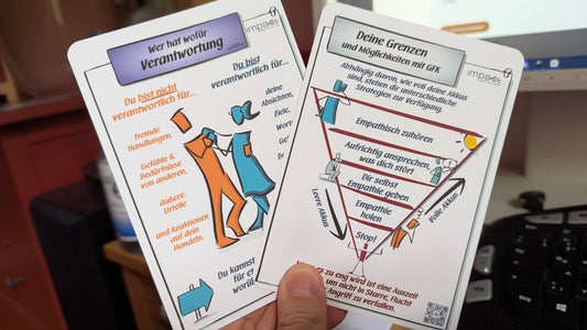 Kommunikationskärtchen - Verantwortungsbereiche und Deine Grenzen und Möglichkeiten