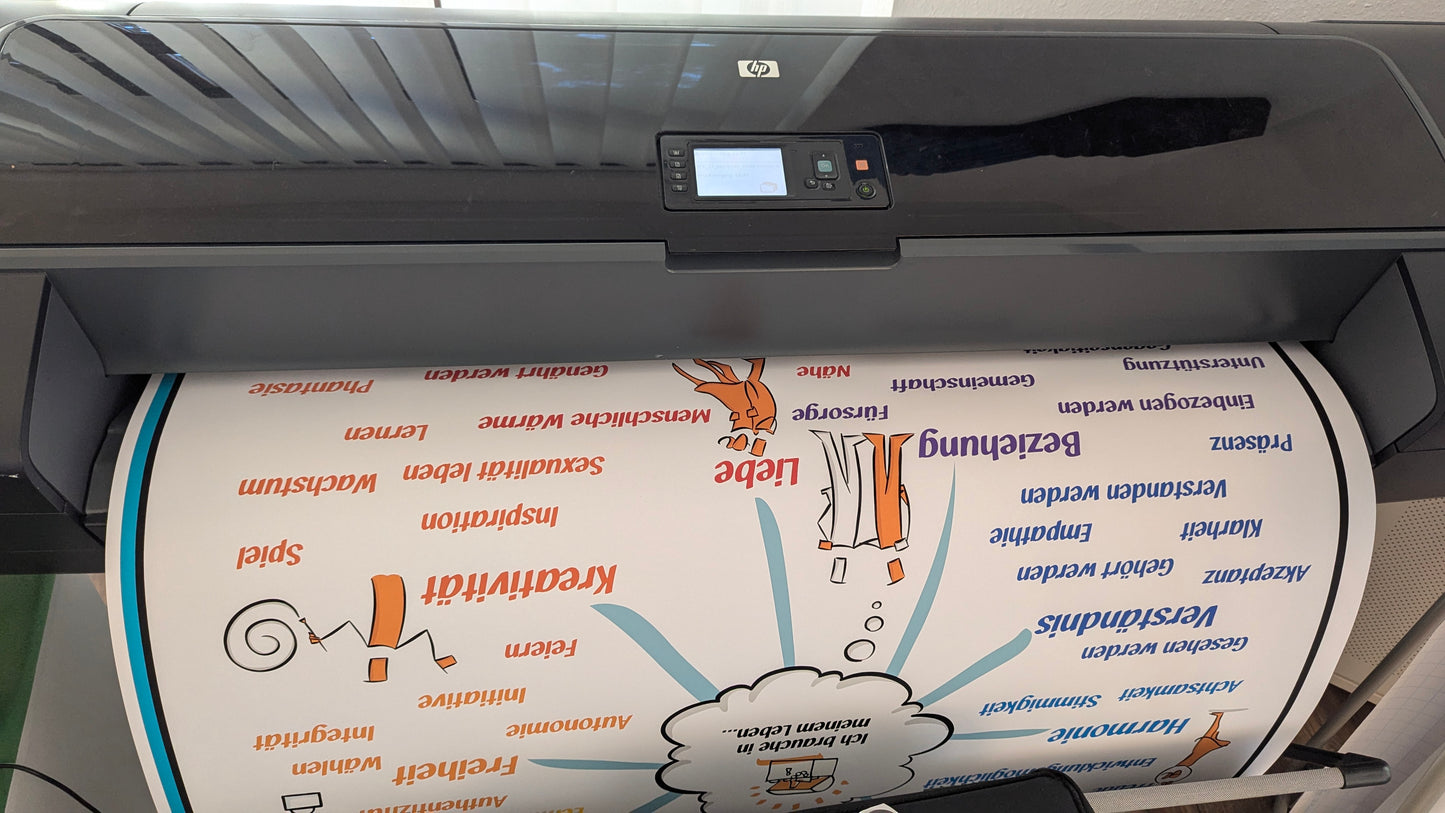 Metaplan-Plakat - Universelle Bedürfnisse
